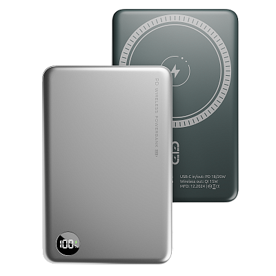 Беспроводной магнитный ПЗУ Olmio QM-16, серебро