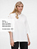Футболка оверсайз унисекс с капюшоном Neofit, молочно-белая - Фото 9