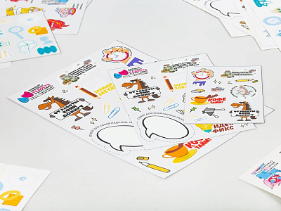 Наклейки UV-DTF Stiker Pack на заказ, M