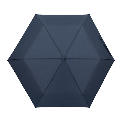 Зонт складной Филтон (Filton), синий с системой безопасности (Safety System)