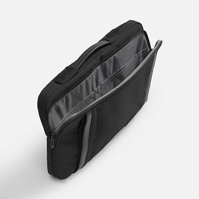 Сумка для ноутбука Crosshub, черная