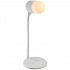Лампа с колонкой и беспроводной зарядкой lampaTon, белая - Фото 6