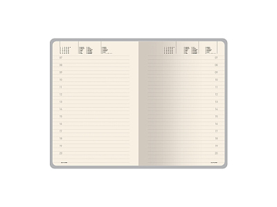 Ежедневник недатированный А5 Megapolis Loft