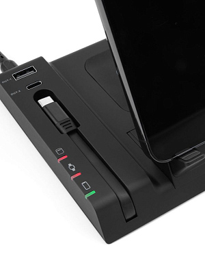 Зарядная станция Tres, черная