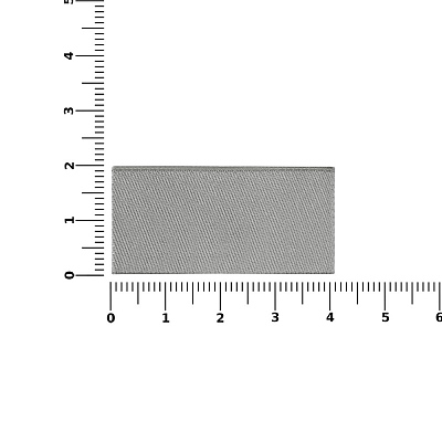 Лейбл тканевый Epsilon, XXS, серый