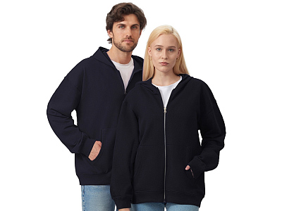 Толстовка оверсайз с капюшоном на молнии Monaco