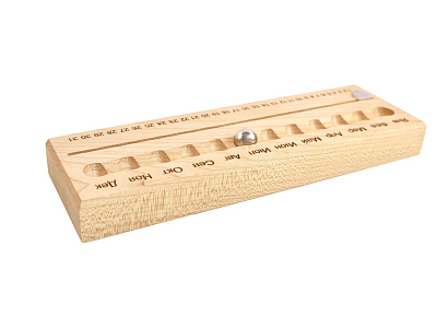 Вечный календарь, клен