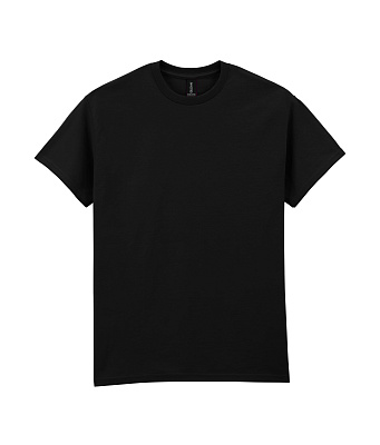 Футболка LIGHT COTTON, ЧЕРНЫЙ M (Чёрный)