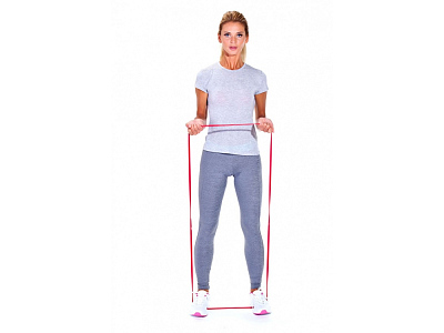 Фитнес-резинка, нагрузка 2-15 кг