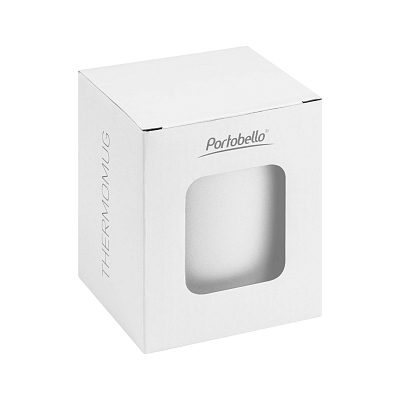 Термокружка вакуумная Вива (Viva), белая