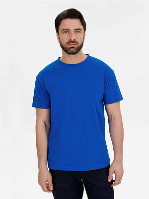 Футболка унисекс T-Bolka 180, синяя (Синий)