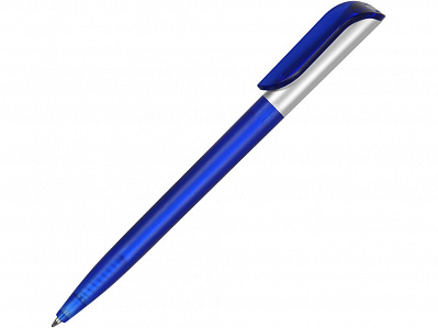 Ручка пластиковая шариковая Арлекин (Синий/серебристый)
