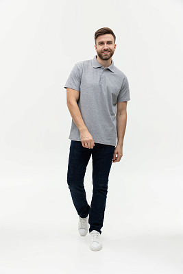 Рубашка поло мужская STAN хлопок/полиэстер 185, 04