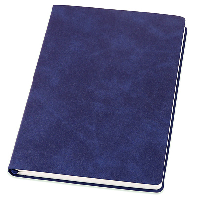 Ежедневник A5 недатированный Farfalla в мягком переплёте, синий 																														