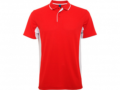 Рубашка поло Montmelo мужская (Красный/белый)