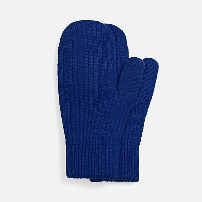 Варежки HappyGo, оранжевые (Синий)