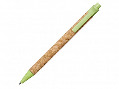 Ручка шариковая Midar (Бежевый/зеленое яблоко)
