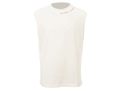 Майка оверсайз Berlin, унисекс (Молочный)