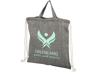 Сумка-рюкзак Pheebs из переработанного хлопка, 150 г/м²