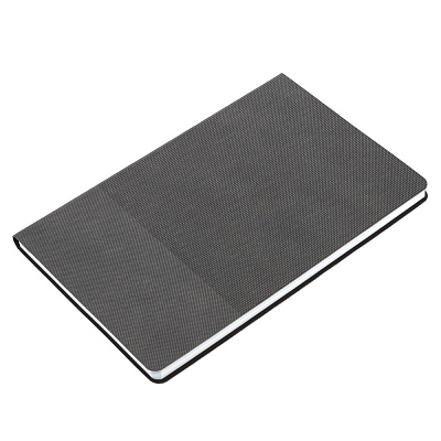 Ежедневник Knit, недатированный, темно-серый