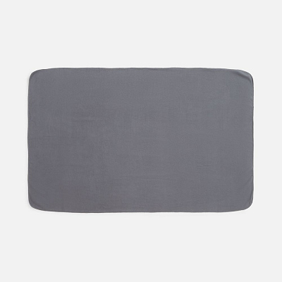 Флисовый плед Warm&Peace, серый