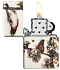 Зажигалка ZIPPO Spazuk Design с покрытием 540 Matte, латунь/сталь, разноцветная, 38x13x57 мм - Фото 3