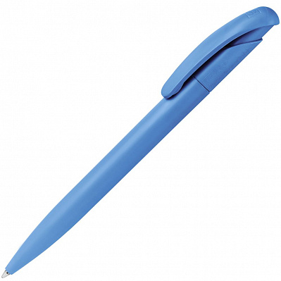 Ручка шариковая Nature Plus Matt, голубая (Голубой)