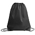 Рюкзак мешок с укреплёнными уголками BY DAY, черный, 35*41 см, полиэстер 210D - Фото 1