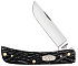 Нож перочинный ZIPPO Rough Black Synthetic Sodbuster Jr, 92 мм, чёрный - Фото 1