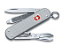 Нож-брелок VICTORINOX Classic Alox, 58 мм, 5 функций, алюминиевая рукоять, серебристый - Фото 1