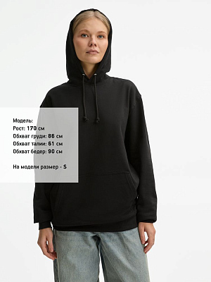 Худи унисекс Condor, темно-серое (графит)