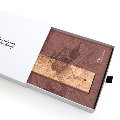 Шариковая ручка Pininfarina Cambiano ROMA (Коричневый; серебряный)