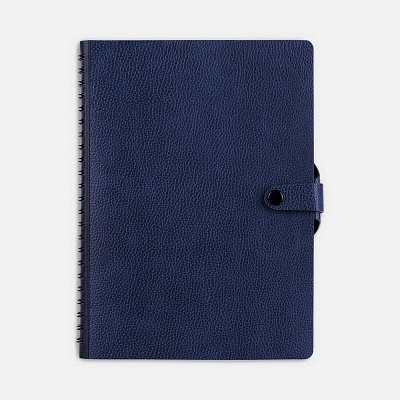 Ежедневник Strep Front на заказ, недатированный  (Синий)