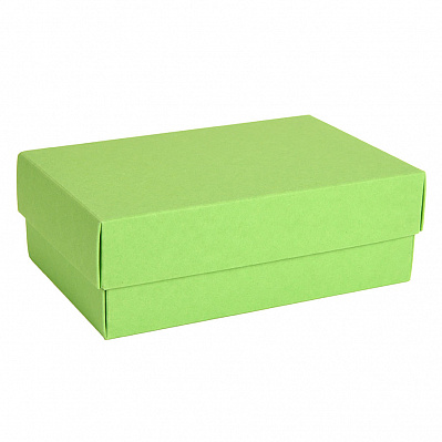Коробка картонная, "COLOR" 11,5*6*17 см; зеленое яблоко (Светло-зеленый)