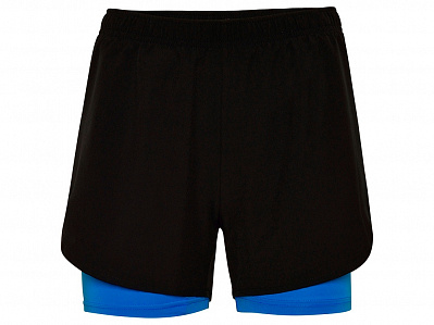Спортивные шорты Lanus, женские (Черный/королевский синий)