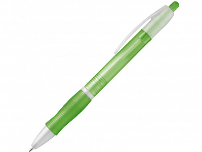 Шариковая ручка с противоскользящим покрытием SLIM (Зеленое яблоко)