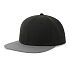 Бейсболка "SNAP BACK-S", 6 клиньев, пластиковая застежка - Фото 1
