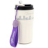 Термокружка Ashly To Go, белая/фиолетовая/бирюзовая - Фото 2
