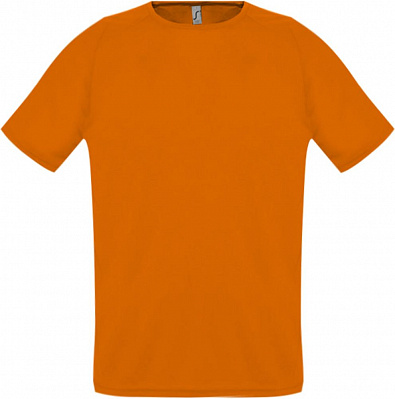 Футболка унисекс Sporty 140, оранжевая (Оранжевый)