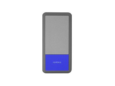 Внешний аккумулятор NEO Bright, 10000 mAh (Серый, синий)