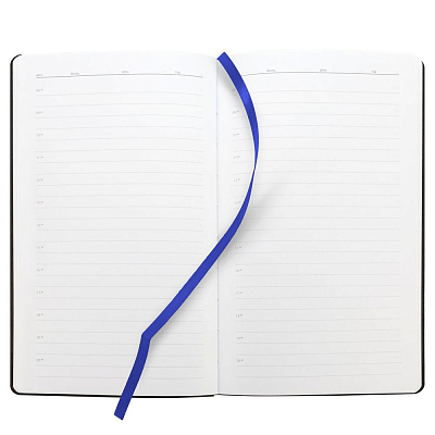 Ежедневник Knit, недатированный, синий