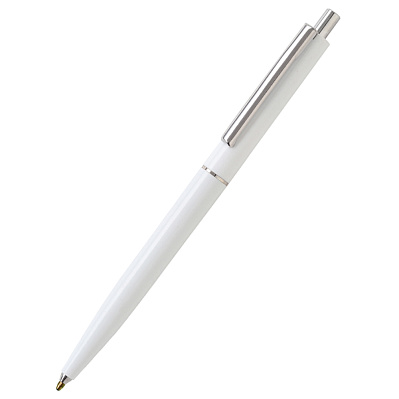 Ручка пластиковая Dot, белая (Белый)