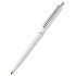 Ручка пластиковая Dot, белая - Фото 1