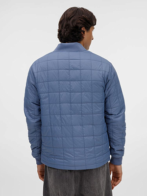 Куртка унисекс Warmbridge, синяя (джинс)