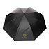 Двухцветный плотный зонт Impact из RPET AWARE™ с автоматическим открыванием, d120 см - Фото 2