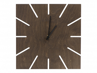 Часы деревянные Olafur (Шоколадный)