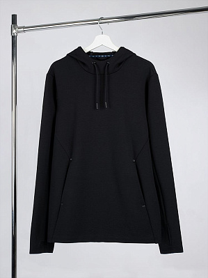 Худи унисекс Begi, молочно-белое (Чёрный)