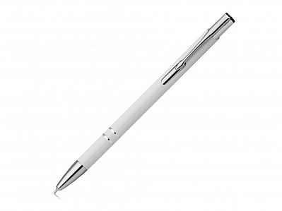 Ручка металлическая шариковая (Белый)