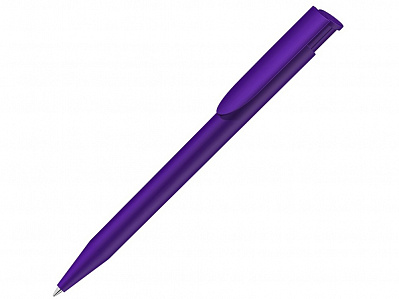 Ручка шариковая пластиковая Happy Gum, soft-touch (Фиолетовый)