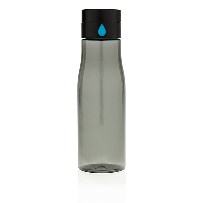 Бутылка для воды Aqua из материала Tritan (Черный;)